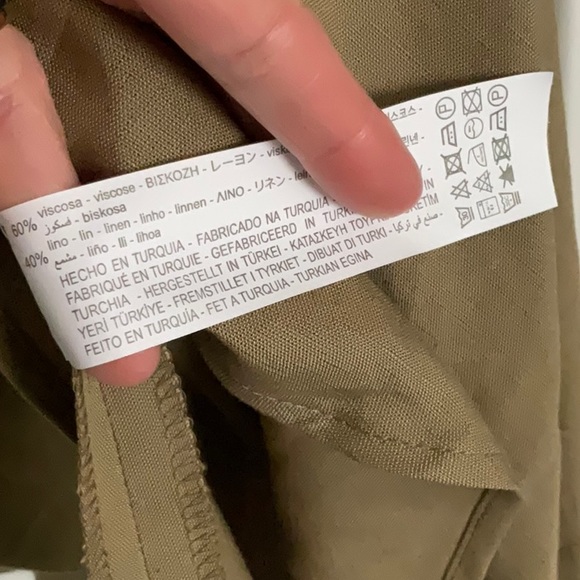 🔥Last 1🔥ZARA Belted Linen skirt - Picture 8 of 8